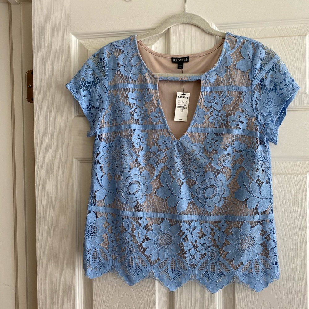 Express lace top